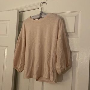 Velvet by Graham & Spencer 100% Cotton Long Sleeve Tee